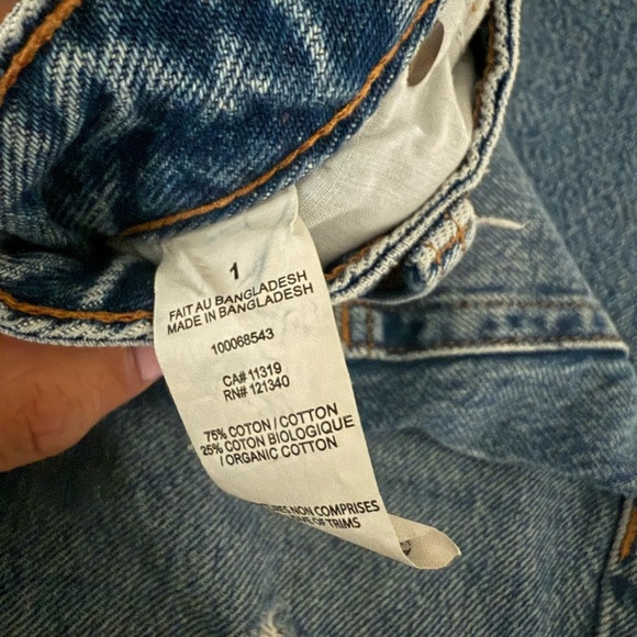 Garage Blue Distressed Jeans - Picture 5 of 6